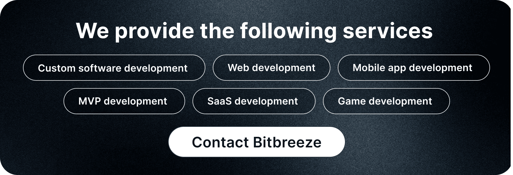 Software development services by BitBreeze